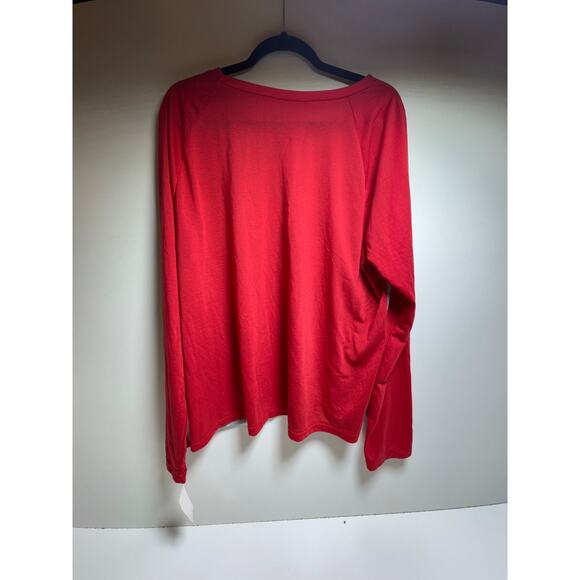 Disney Women’s 3XL Long Sleeve T Shirt Gray Red Minnie Mouse New Retails 60.00 - Picture 6 of 9